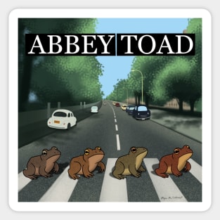 Abbey Toad Sticker